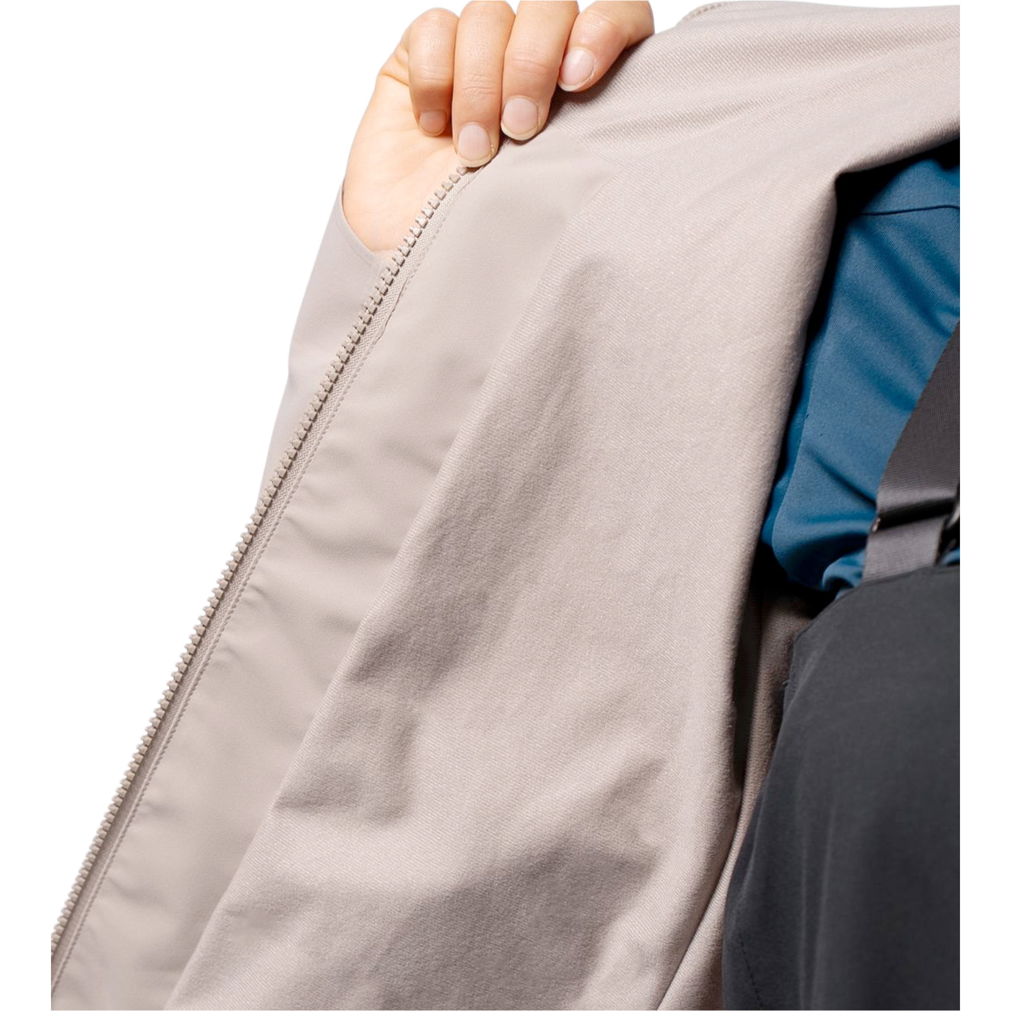 2026 Zhik Womens INS300 Sailing Jacket JKT-0300-W - Stone